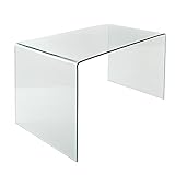 invicta INTERIOR Glas Esstisch FANTOME transparent Schreibtisch Ganzglastisch Glastisch Tisch Esszimmertisch