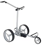 Leisure Golf Elektro Golftrolley Figus mit Bergbremse und Distanztimer, mit Zubehörpaket. Preis/Leistungs Top