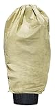 Windhager Winter-Vliesmantel Superprotect XXL, Kälteschutz, Frostschutz für Pflanzen, Abdeckvlies, Winterschutzhaube, 1,9 x 2,4 m, beige