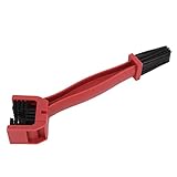 RASTKY Fahrradreiniger-Bürstenwerkzeug. Fahrradwaschanlage-Reiniger-Bürstenwerkzeug. Fahrradzubehör. Kurbelgarnitur-Bürstenreiniger-Werkzeug (hochwertiges Rot)