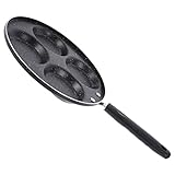 Cabilock Omelettpfanne Antihaftbeschichtete Bratpfannen Öfen Frühstückspfanne Frühstücksplatte Waffelpfanne Crêpe-pfanne Omelette-pfanne Blini-formen Multifunktion Kochutensilien Aluminium