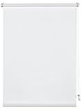 Deco Company Rollo zum Klemmen, Tageslicht-Rollo, Blickdicht, Alle Montage-Teile inklusive, Klemmrollo Uni, Weiß, 85 x 150 cm (BxH)