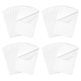 NBEADS 300 Stück Foto Heiß Laminierfolien, 16x11x0.01cm Transparent Laminierbeutel Folie Fotoschutzfolien Heiße Laminatbeutel Blätter für versiegelte Foto Karte Unterlagen Visitenkarten