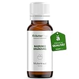 NEU! Kräutermax Mutterkraut Tropfen | Mutterkraut Tinktur als perfekte Ergänzung zu Mutterkraut Tee oder Mutterkraut Kapseln | Mutterkraut Hochdosiert und Vegan nach Käutermax Manier | 1x50ml