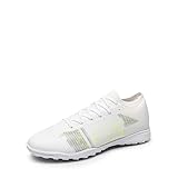 DREAM PAIRS Fußballschuhe mit Fußballschuhen für Herren,Size 40,Weiss,SDSO25018M-D