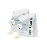 Collagen Pulver [500g] Kollagen Hydrolysat | Zippbeutel | Peptide Typ 1 und 3 | Sehr Gute Löslichkeit | Geschmacksneutral | Vollständig auflösendes Pulver | Beauty Kollagen | 2 Monatsvorrat