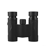 DAZZLEEX Kompaktes Fernglas mit aufschraubbarer Augenmaske, BK7, mehrfach beschichtete Linse für Vogelbeobachtung, Outdoor-Sport, Konzert, Reisen, Sightseeing mit Tragetasche (8 x 21 cm)