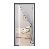 in der Tür – seitliche Öffnung, atmungsaktiv, lässt die Brise in das Netz eindringen – geeignet für den Außenbereich Terrasse Balkon Eingang Wohnung Haus und Garten