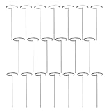 Metall-Spieße für Luftfritteuse, Metallspieße für Luftfritteuse | 20 vertikale wiederverwendbare Grillspieße - Grillspieße aus Edelstahl