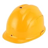 NIZUUONE Doppelte Fans Industrial -Helm mit Helm für die Sicherheit des Konstruktions von Ventilatoren für Energiearbeiter und Gelben Bergbau