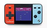 Lexibook, Cyber Arcade Pocket, Tragbare Handheld-Spielkonsole, 150 Spiele, 1,8“ LCD-Farbbildschirm, Gaming-Spielzeug für Kinder, blau/rot, JL1895