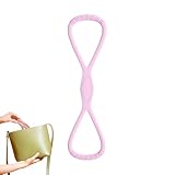 Stretchbänder für Übung – Figur 8 Sport Gummiband | Yoga Seil Silikon Fitness Puller für Muskeltraining, Rücken, Schulter, Erholung, Stretching, Sport, Anfänger, Reisen, Zuhause