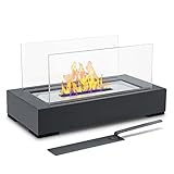 Tischkamin,Tischfeuer Bio Ethanol Kamin,Outdoor Terrassenofen,Tabletop Fireplace Indoor Outdoor Fire Pit Balkon Zubehör