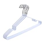 Kleiderständer, 10 x rutschfeste Kleiderbügel für Kleidung mit Schulterkerben | Aufbewahrung für Kleiderschrank, Kleidung, Jacken, gesteppt, Schal, Röcke, Krawatten, Pullover
