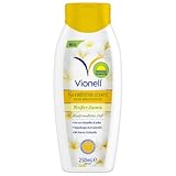 Vionell Intimwaschlotion Frauen Scentsitive Scents Daily Feminine, Plus Vitamin E & Kamille, Ganztägige Frische, Hypoallergen, Weißer Jasminduft, 250 ml