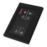 Fockety Wandmontage Saunaofen Controller, ABS Shell Saunaofen Externe Digital Controller mit Fühler Draht, Trockendampfbad Saunaofen Controller, Zubehör für 9 bis 15KW Saunaofen (Schwarz)