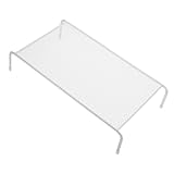 CLISPEED Ergonomischer Monitorständer aus Robustem Höhenverstellbar Platzsparender Computer Aufbewahrungsständer für Schreibtisch Rutschfester Monitor Riser zur Entlastung von Nacken und