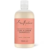 SHEA MOISTURE Moisture Coconut & Hibiskus Curl & Shine Shampoo, 384 ml