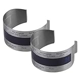 EXAOMBLE Edelstahl Weinflaschen Thermometer Digitales Armband mit Flexiblem Design Sofortige Temperaturanzeige Wiederverwendbar Portabel für Verschiedene Flaschengrößen Stilvolles Küchen