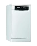 Bauknecht BSFO 3O35 PF Freistehender Geschirrspüler 45 cm Breite/PowerClean/ActivDry/Vollwasserschutz/hygieneprogramm/Besteckschublade/Sensor-Programm/Kindersicherung