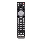 ROLLGAN RMT-JR01 Ersatz-Fernbedienung kompatibel mit JVC LED LCD TV Black Crystal 3001 3002 Series HDTV EM32T EM37T EM39FT EM32TS JLC32BC3000 JLE47BC3001 JLE42BC3001 JLE42BC3500