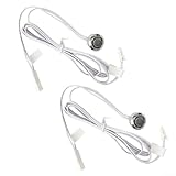 snowchecking 12/24 V Touch-Dimmer Sensor Schalter Chrom für Schrank LED Streifen Beleuchtung 2 Pack Kunststoff Metallkonstruktion