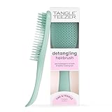 Tangle Teezer Ultimate Detangler Haarbürste für Coloriertes, Feines & Dünnes Haar – Sanfte Zweistufige Borsten Reduzieren Haarbruch & Ziehen – Sanft zu Empfindlichem Haar – Dunkles Petrol