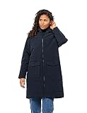 Jack Wolfskin Damen White Frost W Parka, Night Blue, 36