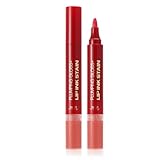 2-in-1 Lip Liner & Lip Stain | Langanhaltender Liptint | Intensiv Mattierend | Vegan & Tierversuchsfrei (#2, 2.8ml/3ml)