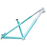 HSIRYAOHD Dirt Jump Bike Rahmen 26er 27,5er AM Hardtail Mountainbike Rahmen 40,6 cm Scheibenbremse Boost Rahmen 12 x 148 mm Steckachse Aluminiumlegierung Rahmen mit Steuersatz-Sattelstützenklemme