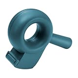 helit H6380034 - Klebebandabroller the bagel, blau, Paketbandabroller, Kleberoller, Handabroller