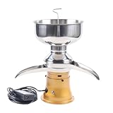 30-W-Elektromilchseparator, 5-Liter-Milchseparator, Kleine Milchzentrifuge mit Einer Leistung von 50 l/h, Geeignet für die Verarbeitung von Vollmilch und Sahne.