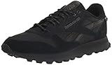 Reebok Unisex-Erwachsene Classic Leather Sneaker, Schwarz/Anthrazit, 36/37 EU