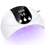 UV Lampe für Gelnägel,54W UV Lampe Nägel mit 3 Timer, LCD Display, Auto Sensor,Premium UV Lampe für Alle UV Gel Nagellack, Ideal für Anfänger und Profis, Perfektes Festivalgeschenk für Frauen