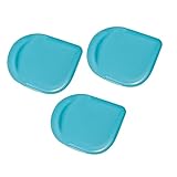 KICHOUSE 3 Stück Teigschneider Gebäckschneider Backzubehör Blau Cutter Backen Küchenutensilien Butterschaber Werkzeug Zum Teilen Von Kuchen Ölspatel Tragbarer Teigschaber Ölschaber Pp Blue