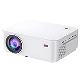 Retoo Beamer Heimkino LED Projektor Video Full HD 1080P Trapezkorrektur Tragbarer Videoprojektor Kompatibel mit Tv Stick HDMI USB AV mini Jack Laptop 9000 Lumen Eingebauter Lautsprecher