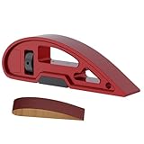 Handschleifblock – Handschleifblock aus Aluminium, aus Glaspapier, Stützkissen | Vielseitiges Schleifwerkzeug, Schleifblock aus profiliertem Schaumstoff für Projekte