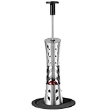 Qyrugcxs Kirschkernentferner-Werkzeug 2-In-1 Premium Schnellverschluss Kirschentkerner Presse & Schiebetyp Großer 33mm Kirschkernentferner