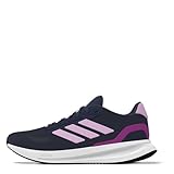 adidas Damen Runfalcon 5 Laufschuhe, Marineblau-rosa Gummi, 38 2/3 EU