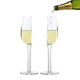 Rotweingläser-Set – Weingläser-Set – Weingläser-Set | halbrunde Rotweingläser mit langem Stiel, Geschirrspüler aus sicherem Weinglas, Rotweingläser