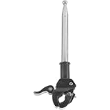 POPETPOP Motorrad-Fahnenmast, Außenfahnenmast-Ausstellungsständer, Fahnenmast Aus Edelstahl Mit Teleskopfunktion, Robuster Auto-Fahnenhalter Zur Fahrzeugdekoration Und Werbezwecken