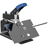 Broschürenhefter-Falzmaschine, 2 in 1: Flach-/Sattelhefter, 60 Blatt Kapazität / 6,5 Mm, Mit Tiefenverstellhebel + Arbeitssparendem Griff,A