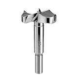 Forstnerbohrer 40MM Holzbohrer Holz Lochschneider Forstner bohrer Bit Schaft Hartmetallspitze Rundfräsen für Scharnierlochbohrer Holz Hartholz