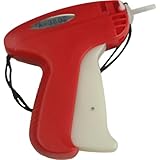 iplusmile Etikettierpistole für Kleidung aus Kunststoff Preisauszeichnungsgerät mit Wandhalterung für Hosen Socken und Textilien Langlebiges Befestigungstool