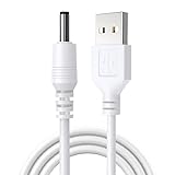 Pjeghbvop Stromkabel USB auf 3,5 x 1,35 mm gerades Adapter-Anschlusskabel für Router-Tischlampe