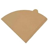 Suoumwa Kaffeefilterpapier Aus Holzzellstoff, Filtertasse, Kaffeefilterpapier, Weißes Filterpapier, Speziell für Kaffee Verwendet
