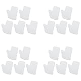 Anneome 20Stücke Geschirrspülhandschuhe aus Hochwertigem Tuchmaterial Atmungsaktiv und Wiederverwendbar für Haushalt und