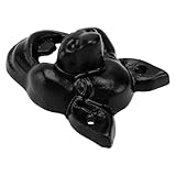 Lurrose Wandflaschenöffner aus Eisen Schweinskopf Design Bierflaschenöffner Wandmontage Flaschenverschlussentferner für Bar Küche Kneipe