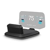AMROOLOO Dual System Car Head-up Display, Shows Multiple Functions, GPS Speedometer,Head up Display Auto， OBD In-Car Dashboard, with Multiple Prompt Functions, Suitable for All Cars