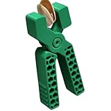 Walnussknacker, robuster Nussöffner, 8,3 x 8,3 x 1,5 cm, niedlicher rutschfester Griff, Nuss-Schaler, multifunktionaler Mandel-Macadamia-Haselnussknacker für Küche, Heimgebrauch